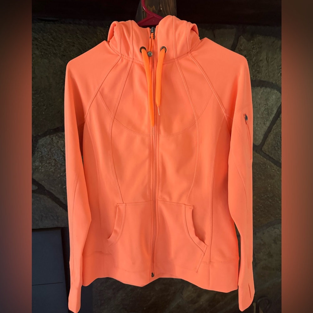 Athleta Bright Orange Hoodie